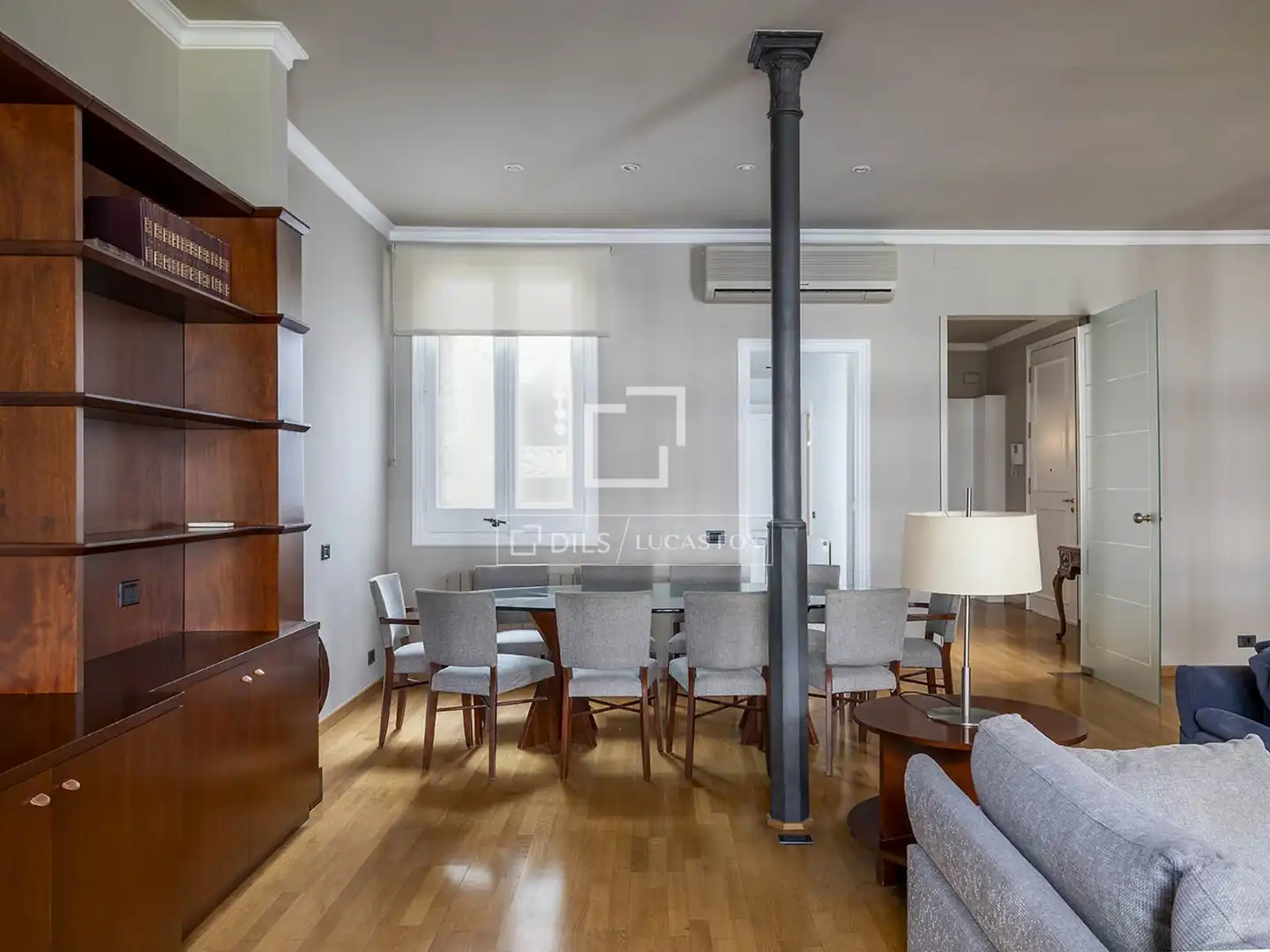 Dining room of Flat for rent in Barcelona  with Furnished