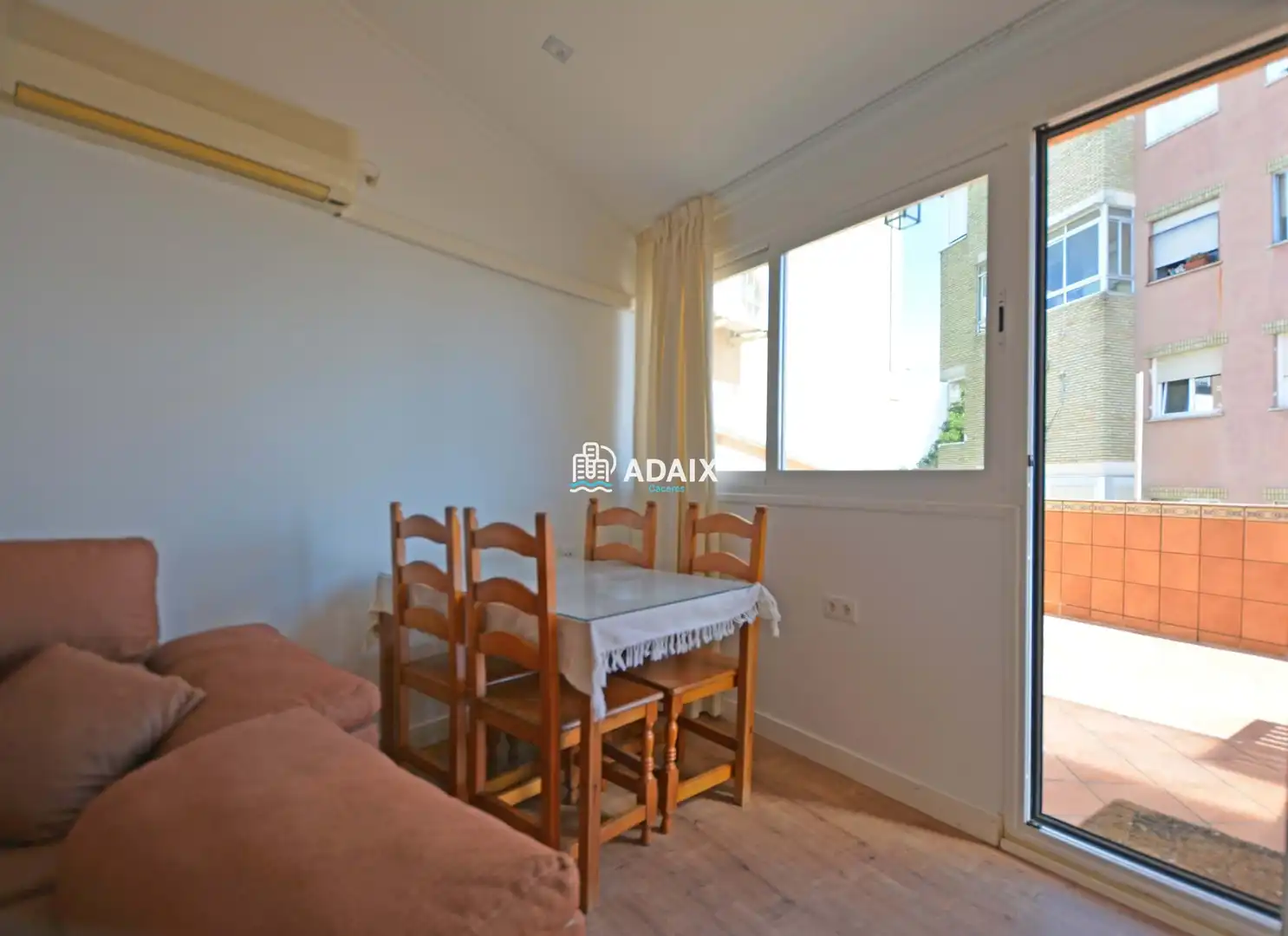 Bedroom of Attic for rent in Cáceres  with Air Conditioner, Terrace and Furnished
