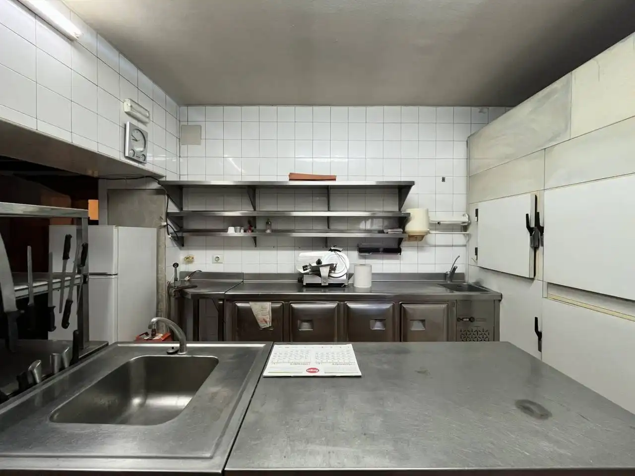 Kitchen of Houses for sale in Sant Martí Sarroca  with Air Conditioner, Heating and Private garden