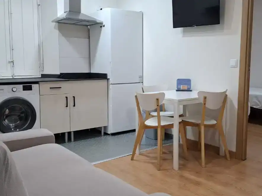 Cocina de Piso de alquiler en Santander con Amueblado y Balcón
