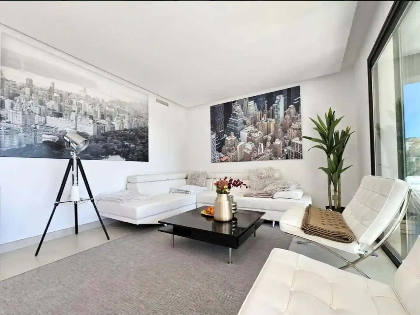 Sala de estar de Piso en venta en Nueva Andalucía