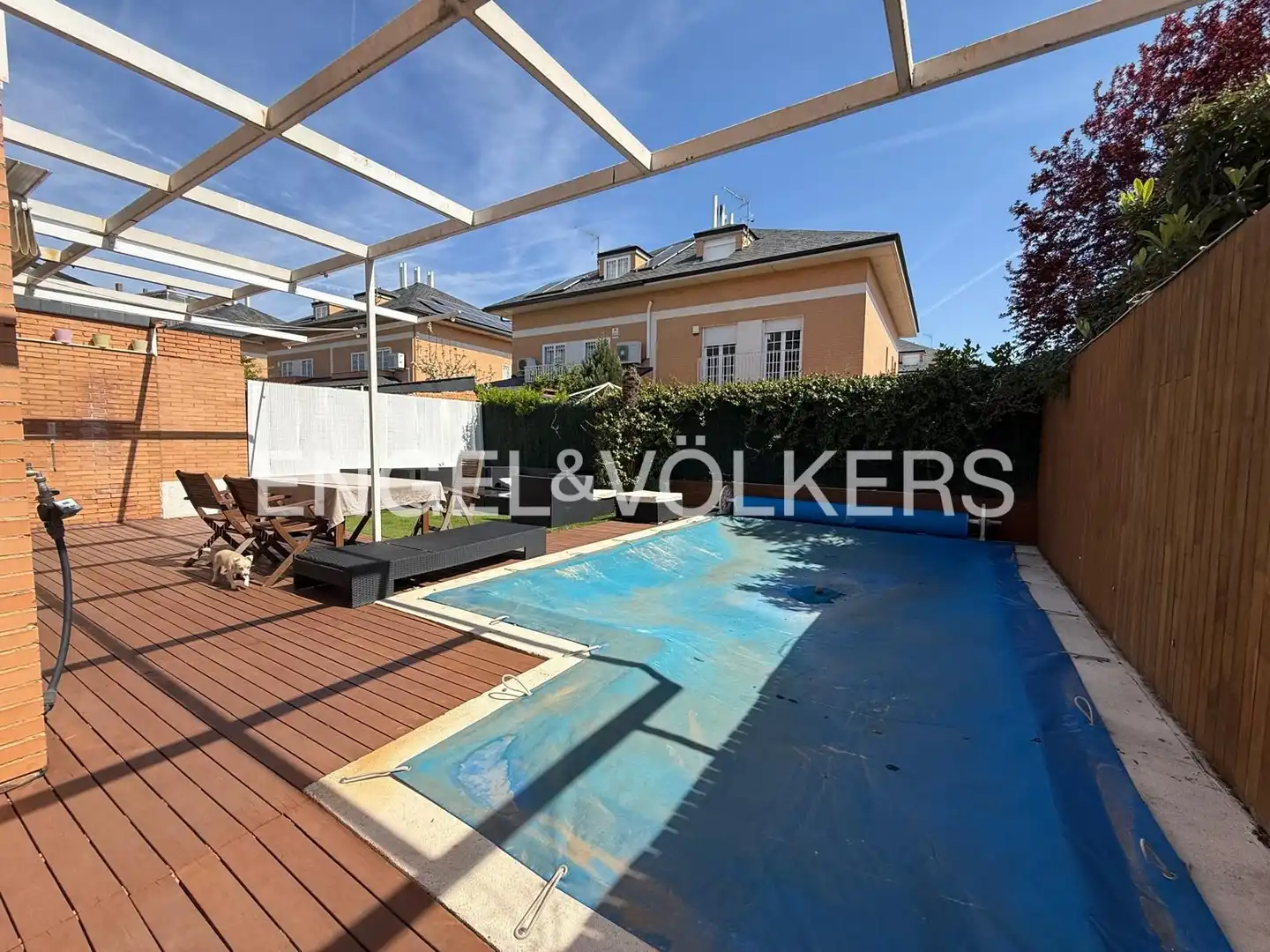 Swimming pool of Detached homes for sale in Rivas-Vaciamadrid  with Air Conditioner, Heating and Private garden