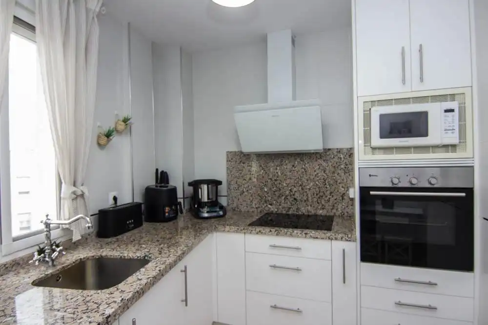 Kitchen of Flat for sale in Jerez de la Frontera  with Storage room and Balcony