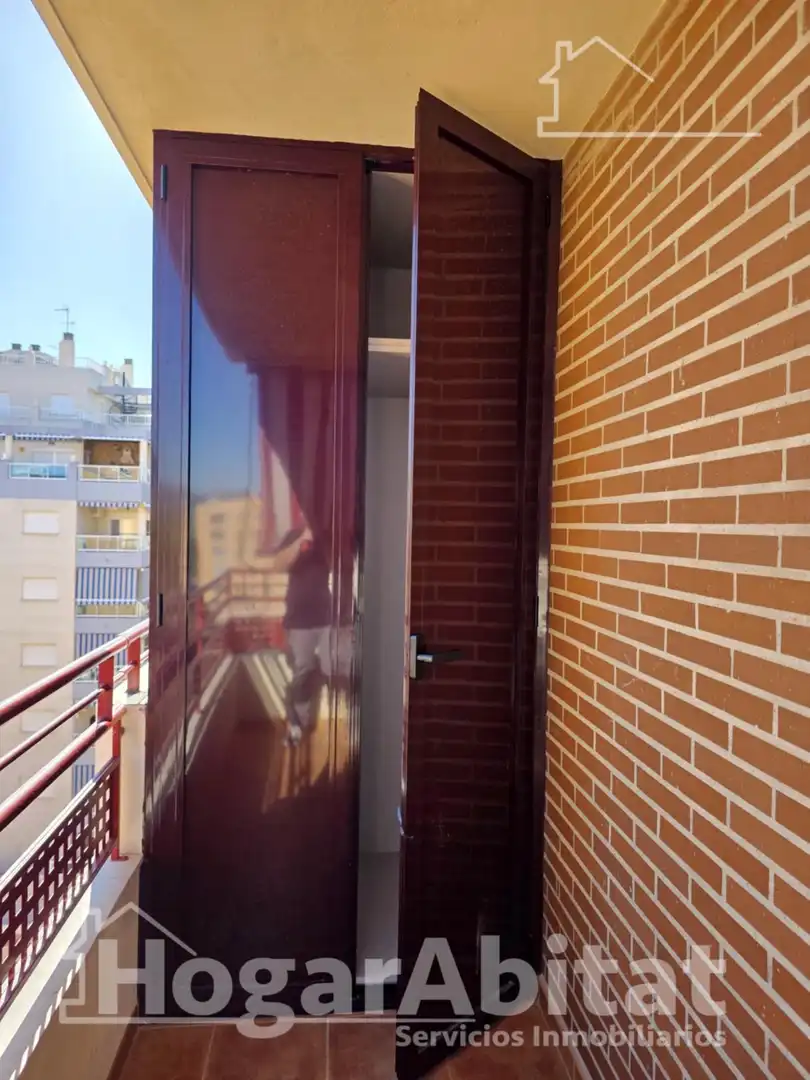 Balcony of Flat for sale in Canet d'En Berenguer  with Air Conditioner, Terrace and Storage room