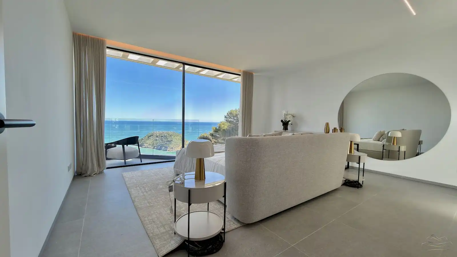 Sala de estar de Casa o chalet en venta en Jávea / Xàbia con Aire acondicionado, Calefacción y Jardín privado