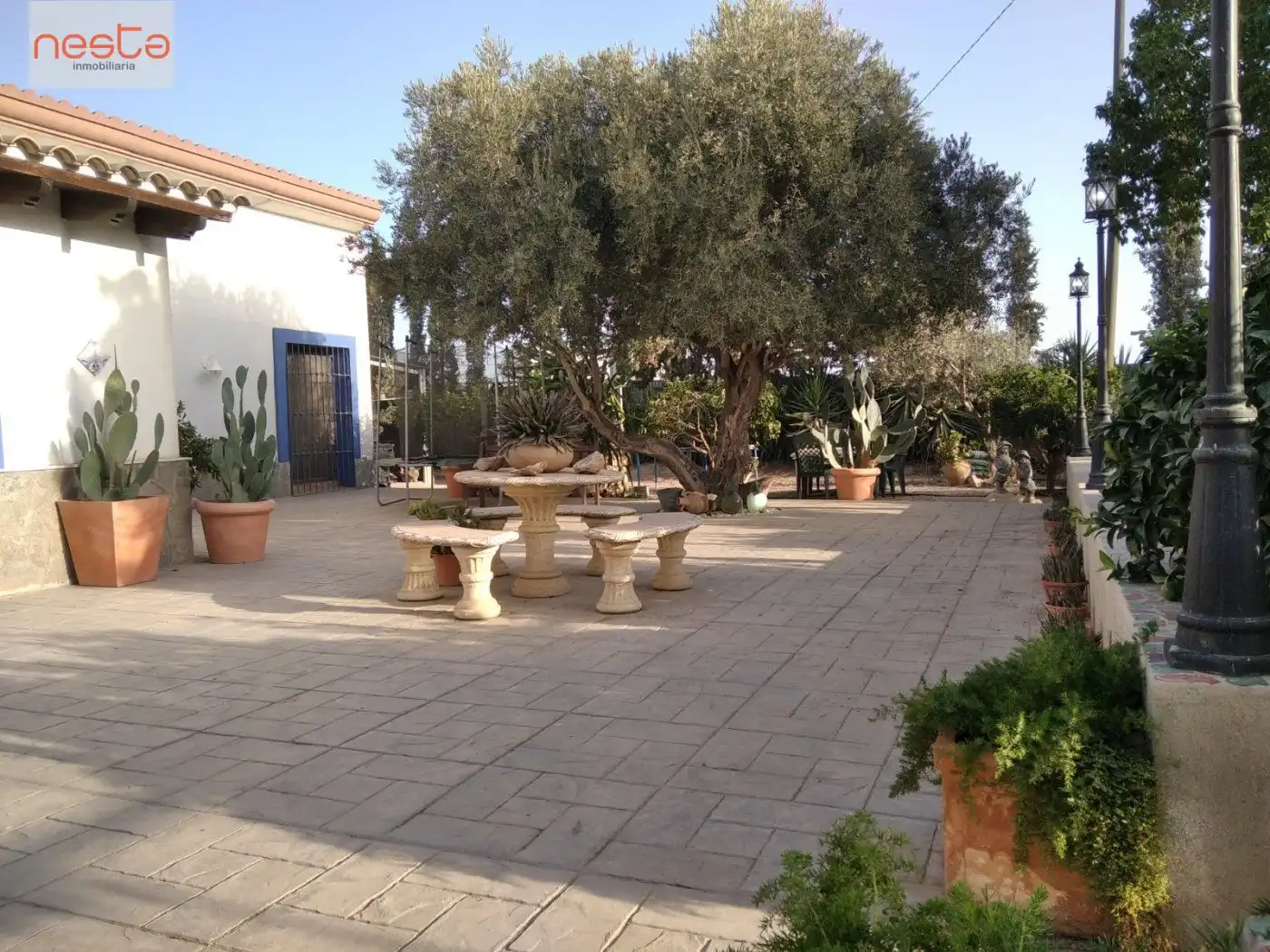Terrassa de Finca rústica en venda en Lorca amb Aire condicionat, Jardí privat i Moblat