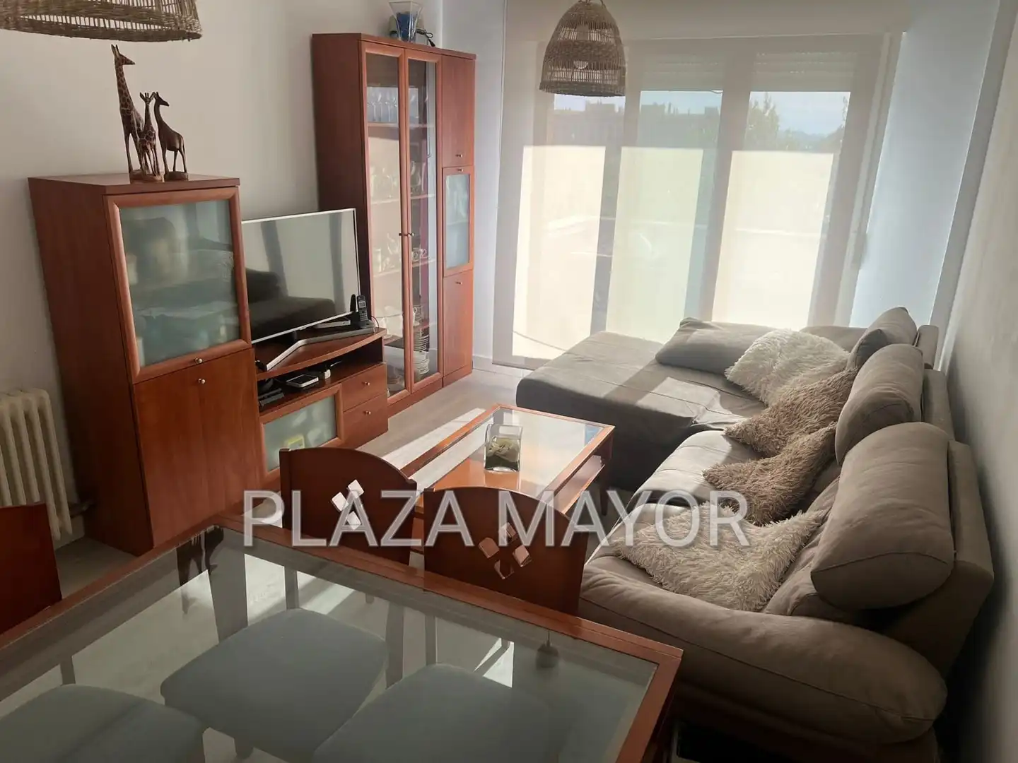 Sala de estar de Piso en venta en Salamanca con Calefacción y Amueblado