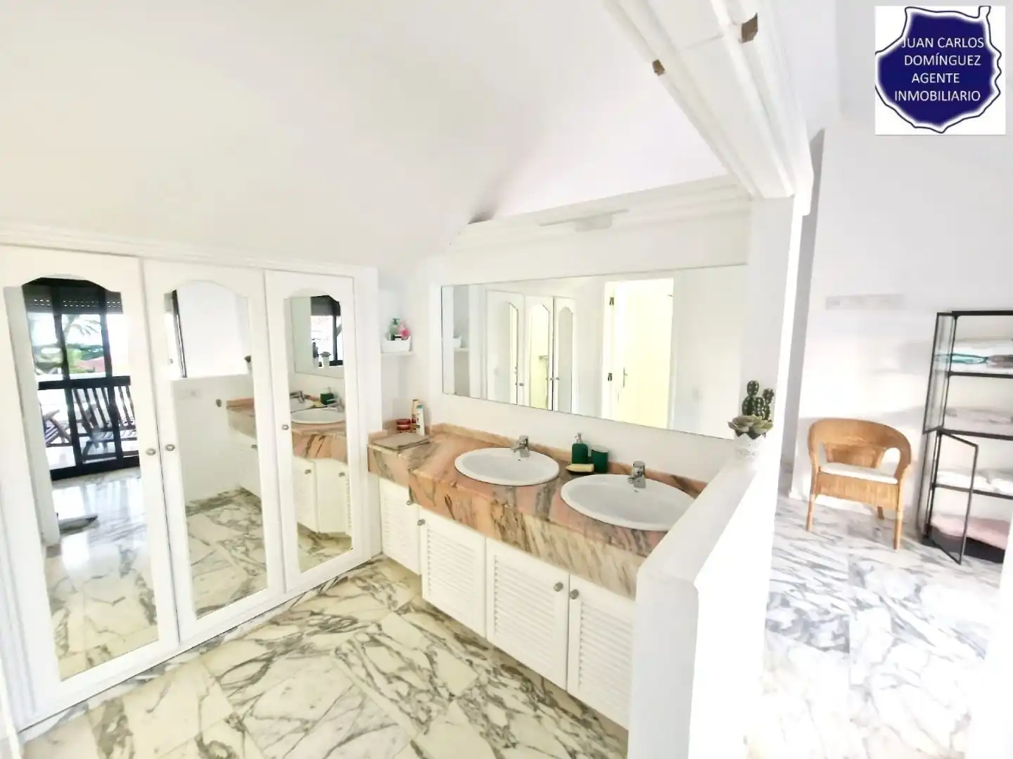 Badezimmer von Haus oder Chalet zur Miete in San Bartolomé de Tirajana mit Klimaanlage, Terrasse und Abstellraum
