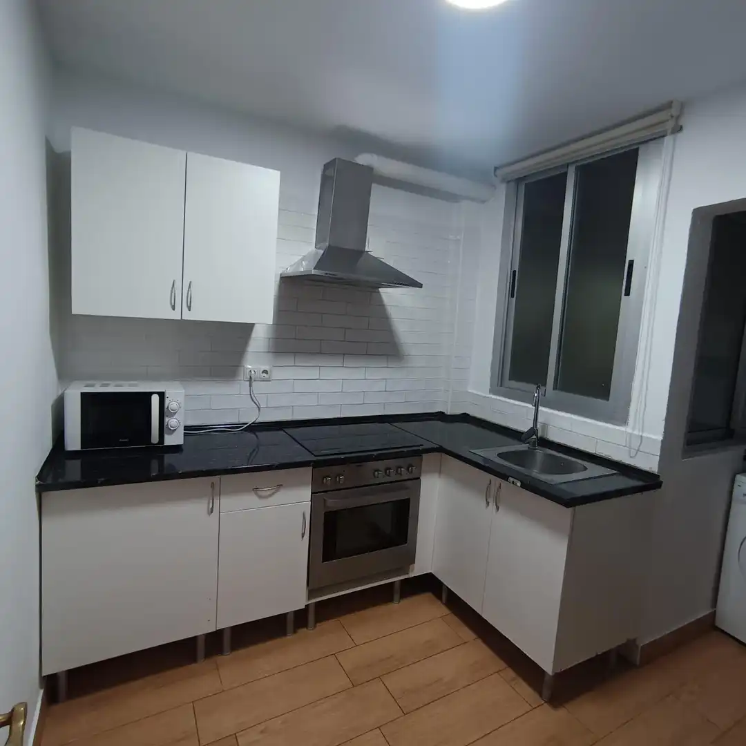 Cocina de Piso de alquiler en Vila-real con Amueblado y Balcón