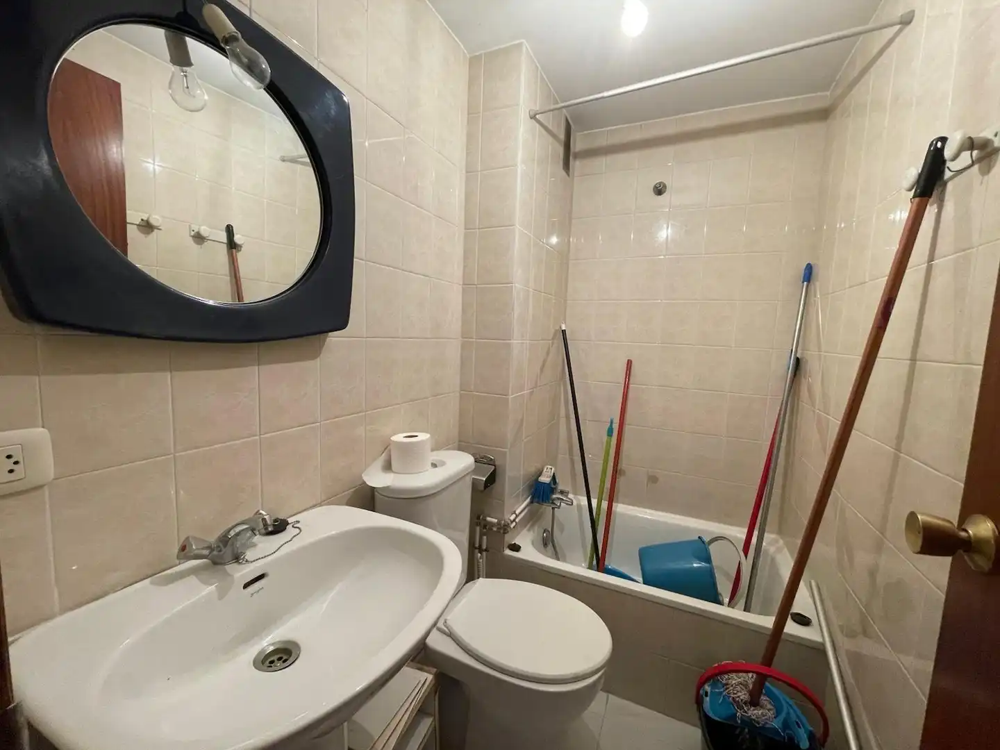 Badezimmer von Wohnung zum Verkauf in Arroyo de la Luz mit Klimaanlage, Heizung und Abstellraum