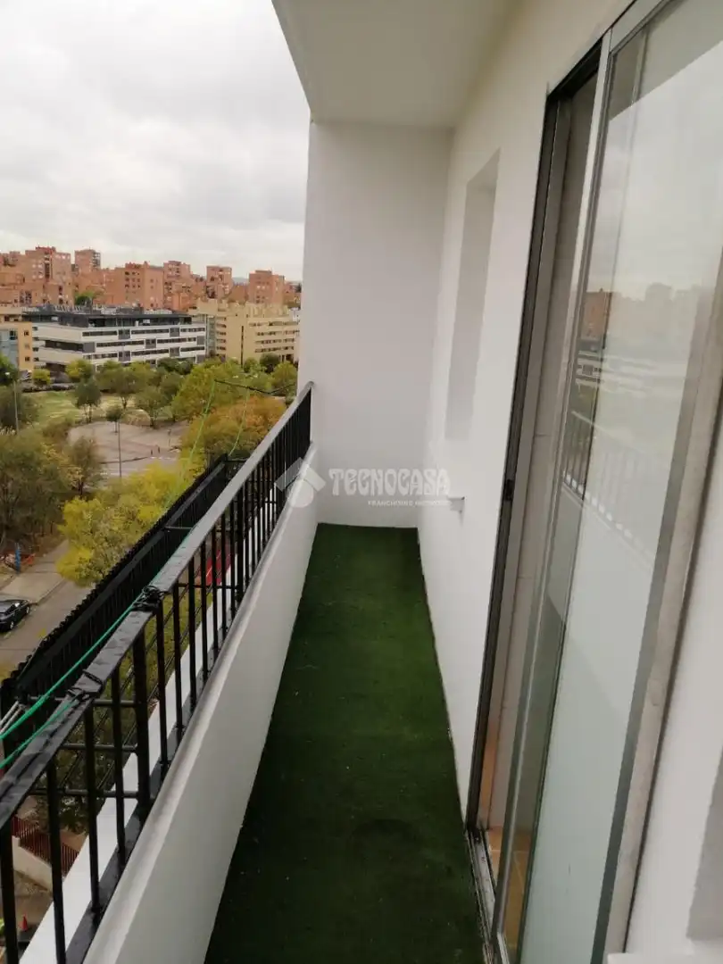 Terraza de Piso de alquiler en Madrid