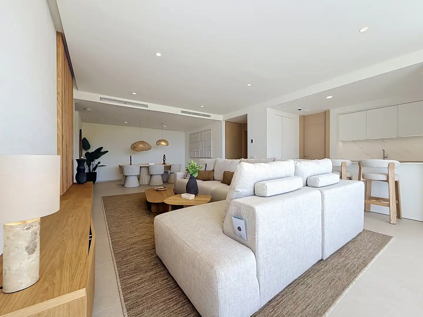 Living room of Apartments for sale in Benahavís  with Air Conditioner, Terrace and Storage room