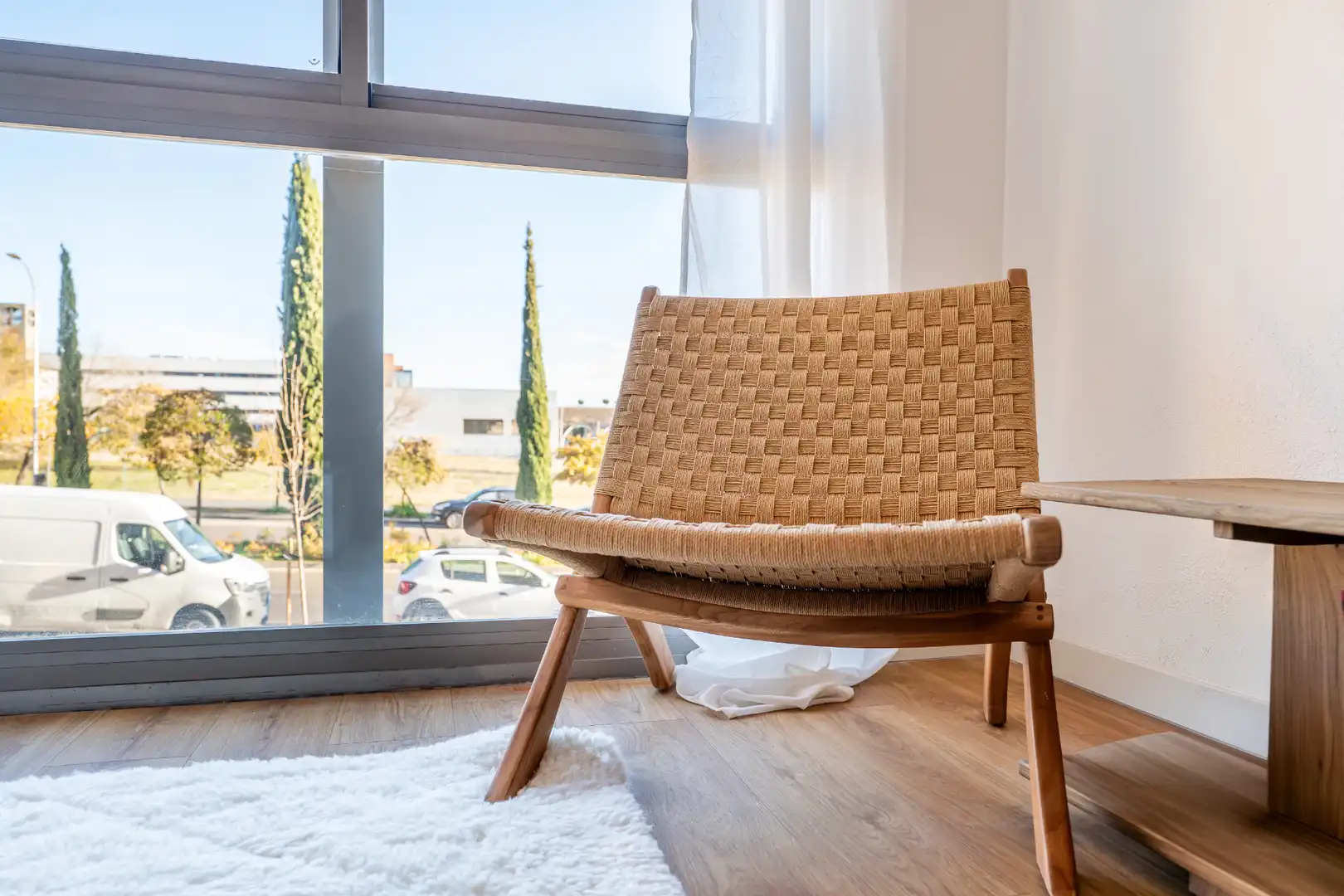 Sala d'estar de Pis de lloguer en Madrid amb Aire condicionat, Calefacció i Parquet