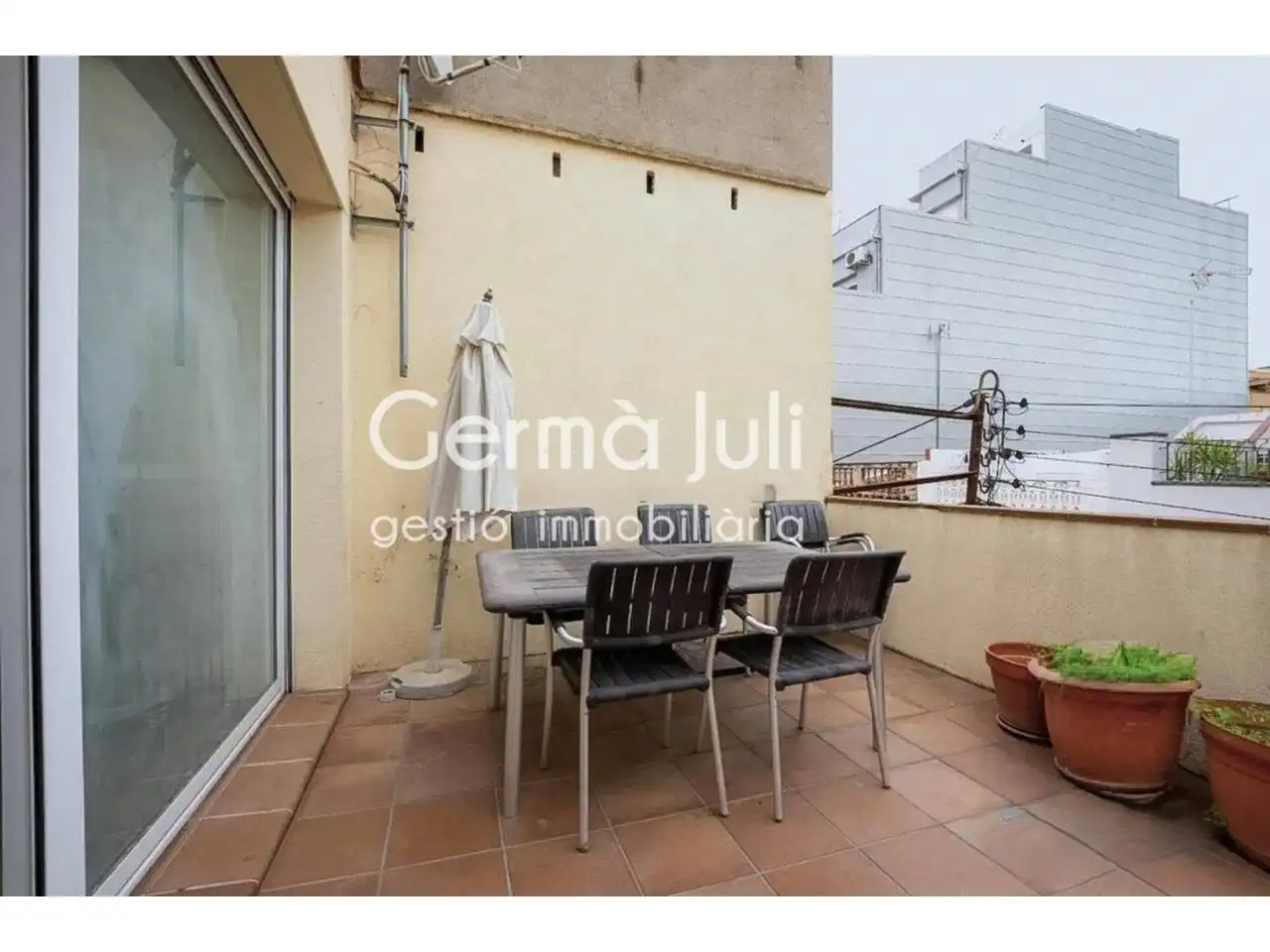 Terraza de Casa o chalet en venta en Badalona con Aire acondicionado, Calefacción y Parquet