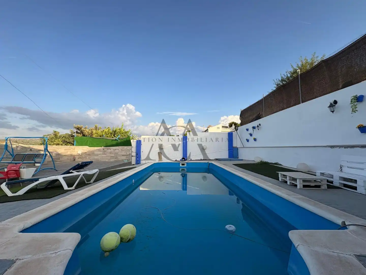 Piscina de Casa o chalet en venta en Las Vegas - Campoaras