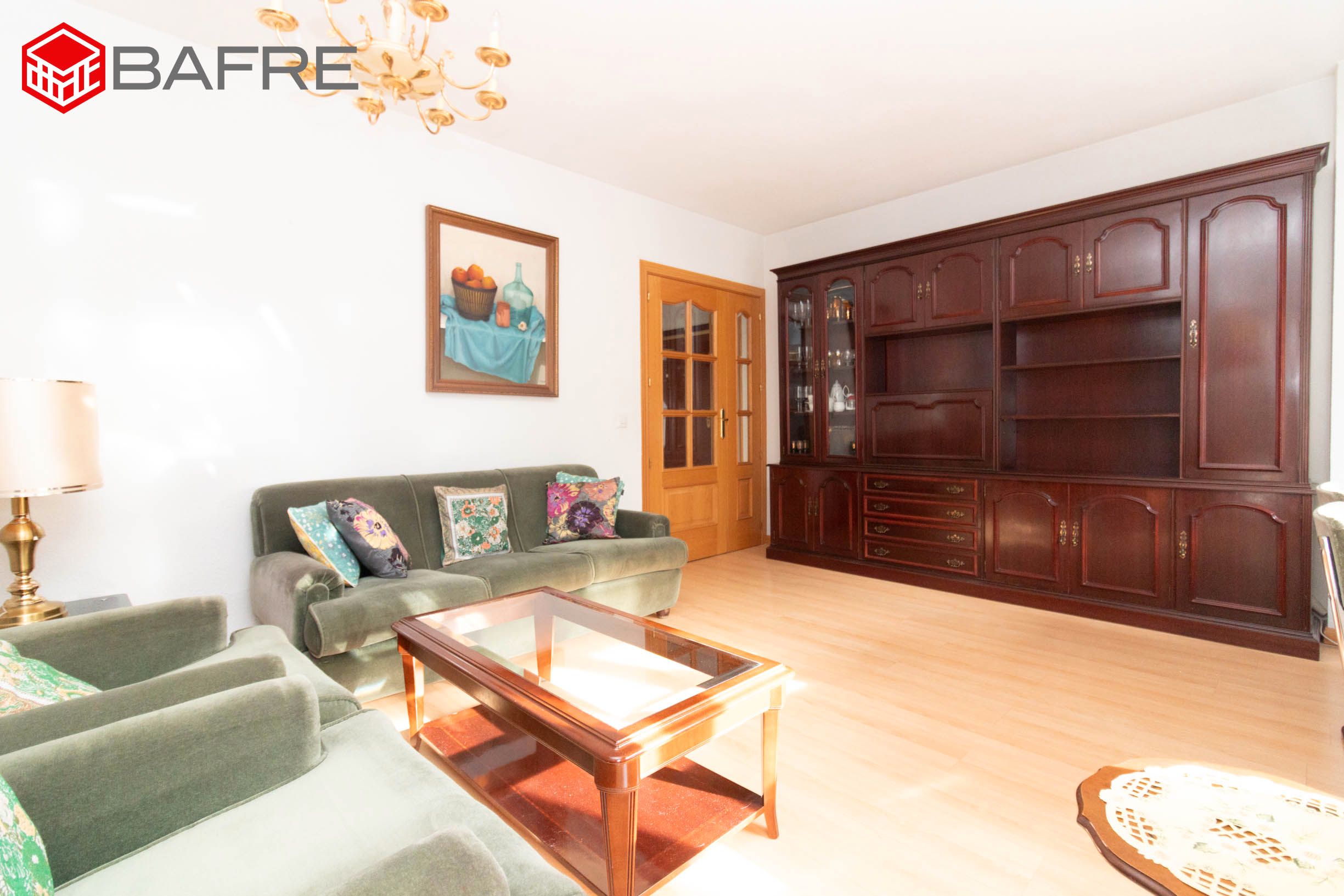 Living room of Flat for sale in  Madrid Capital  with Air Conditioner, Heating and Terrace
