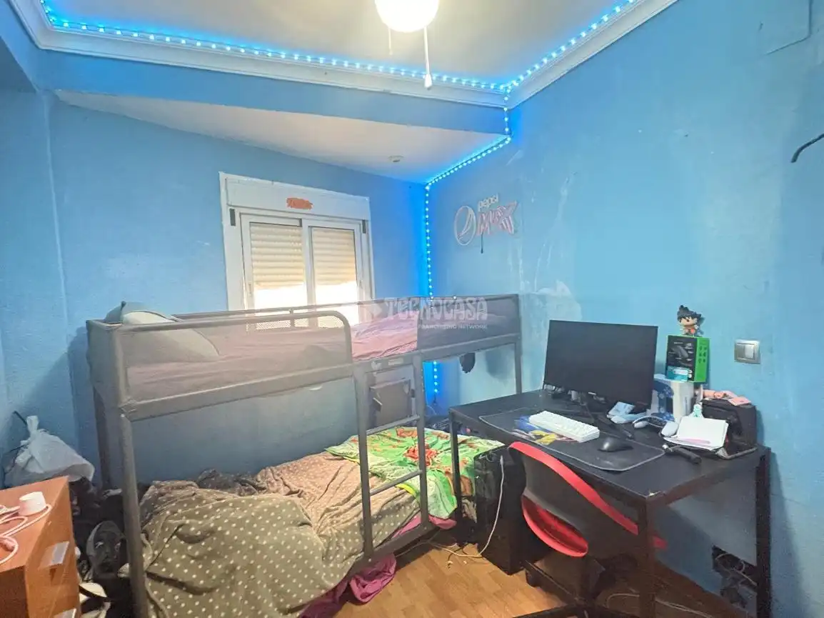 Bedroom of Flat for sale in Málaga  with Air Conditioner and Terrace