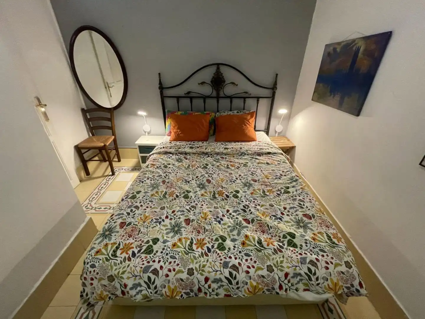 Bedroom of Flat for sale in  Valencia Capital  with Air Conditioner and Balcony