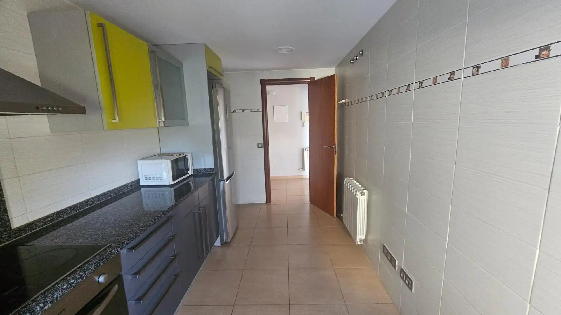 Cocina de Apartamento en venta en Santa Cristina d'Aro con Calefacción, Terraza y Amueblado