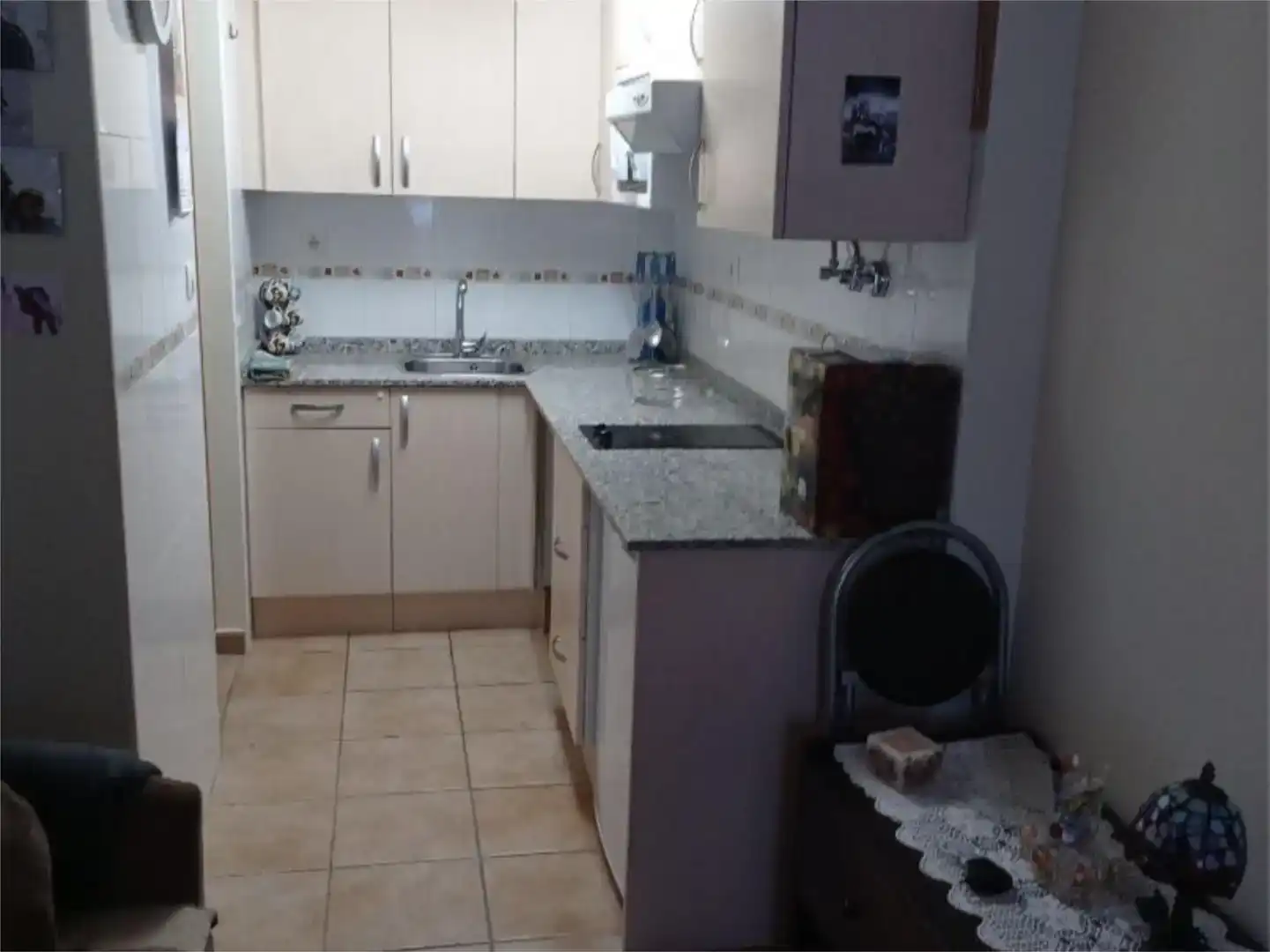 Cocina de Piso en venta en Puebla de Lillo con Trastero y Amueblado
