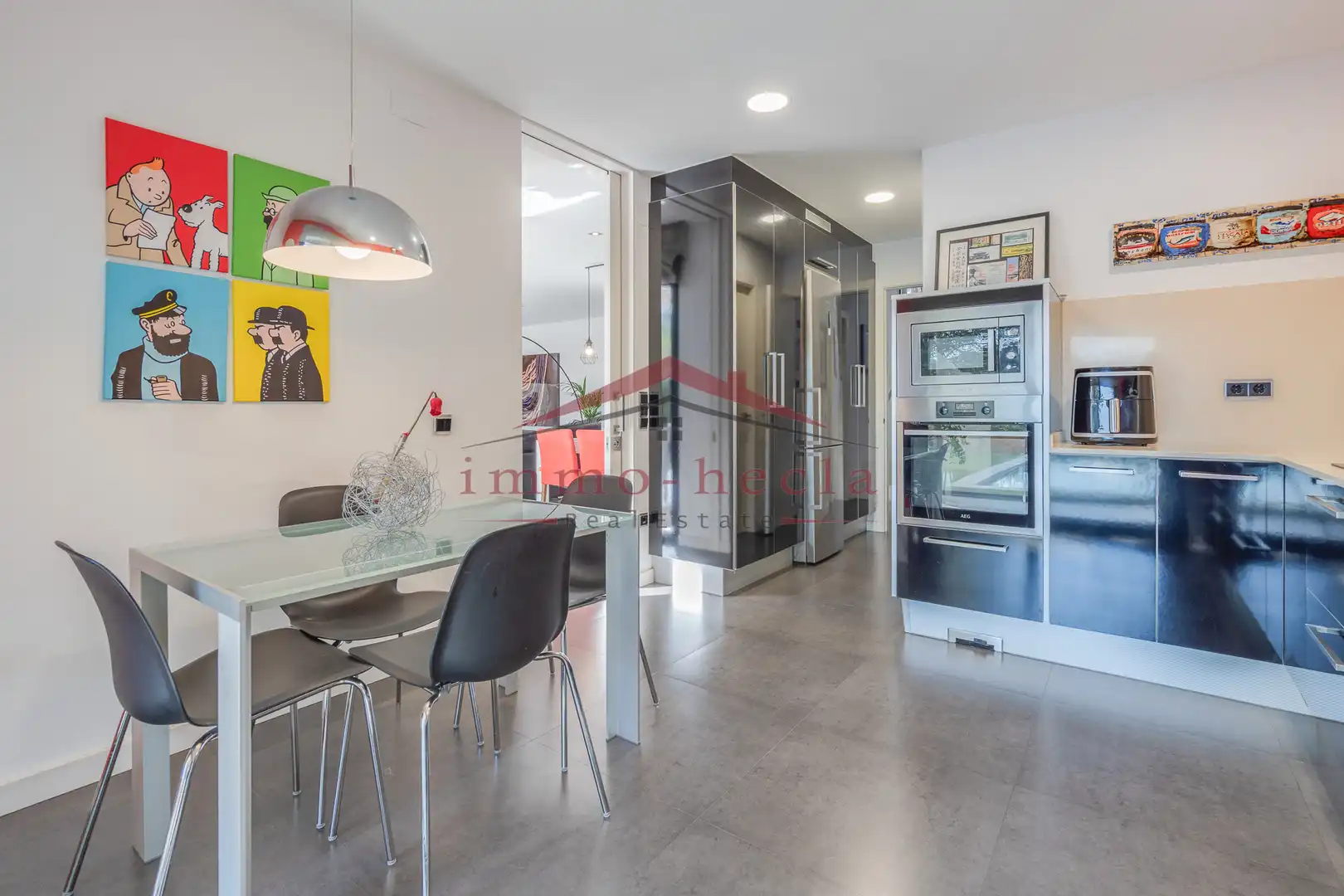 Cocina de Casa o chalet en venta en Santa Margarida de Montbui con Calefacción, Jardín privado y Terraza