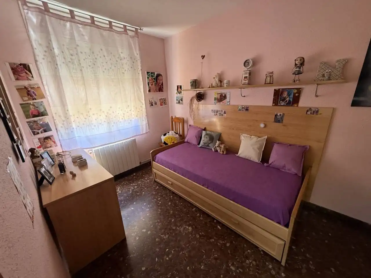 Schlafzimmer von Wohnungen zum Verkauf in Sabadell mit Klimaanlage, Heizung und Privatgarten
