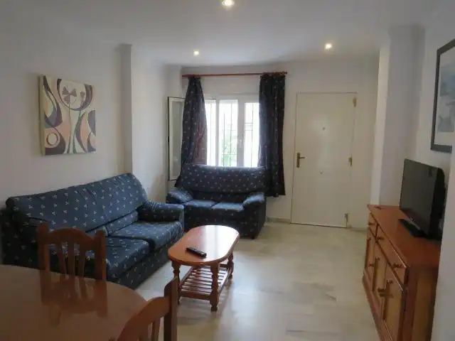 Living room of Apartments for sale in Chiclana de la Frontera  with Private garden, Terrace and Furnished