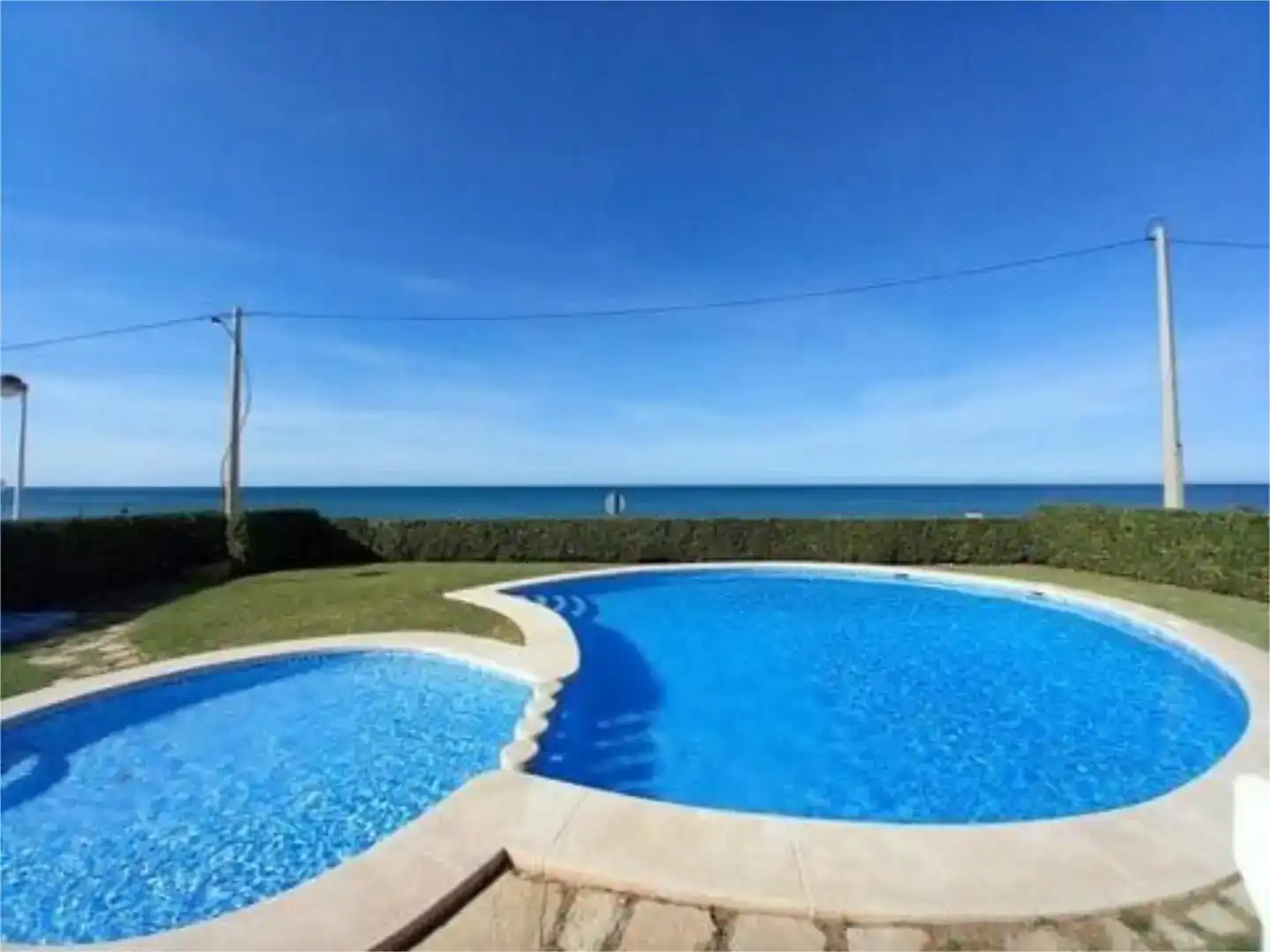 Jardín de Piso en venta en Els Poblets con Aire acondicionado, Jardín privado y Amueblado