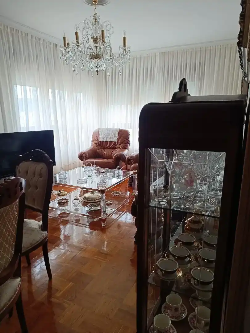 Sala d'estar de Pis en venda en Muros de Nalón amb Balcó