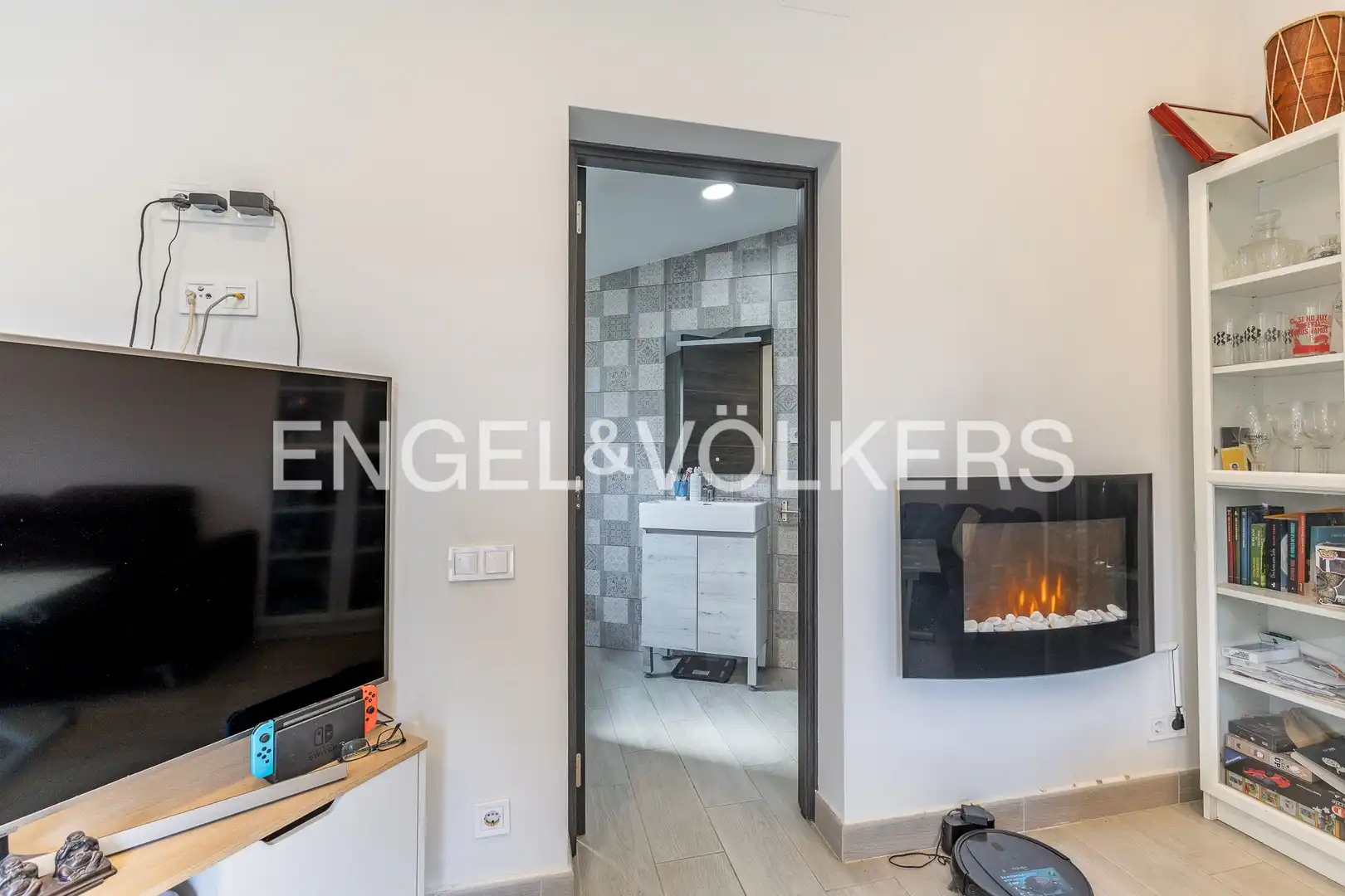 Sala de estar de Casa o chalet en venta en Palau-solità i Plegamans con Aire acondicionado, Calefacción y Jardín privado