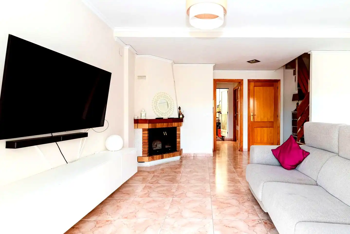 Living room of Detached homes for sale in Gandia  with Air Conditioner and Terrace
