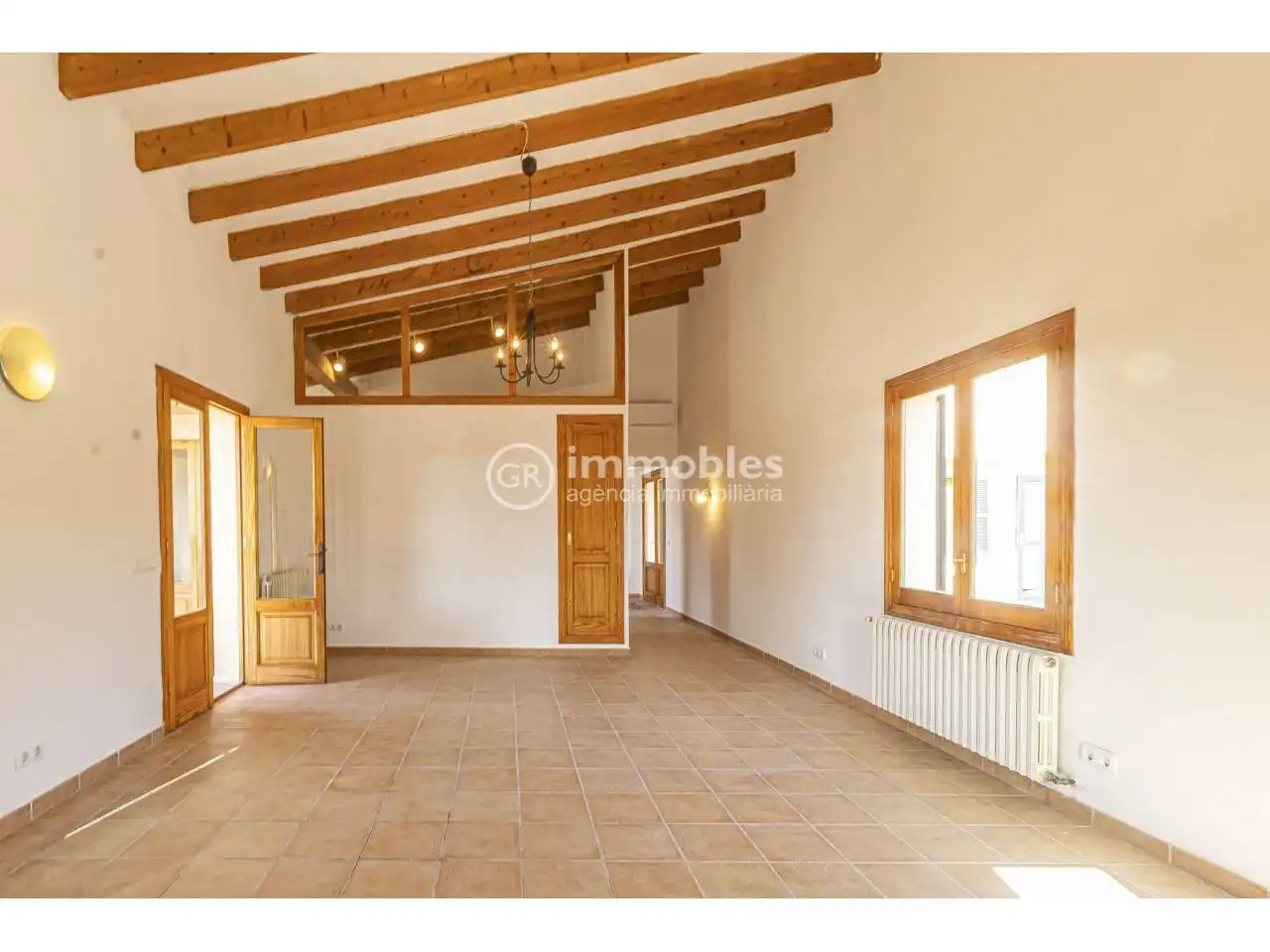 Sala de estar de Casa o chalet de alquiler en Alaró con Aire acondicionado, Calefacción y Jardín privado