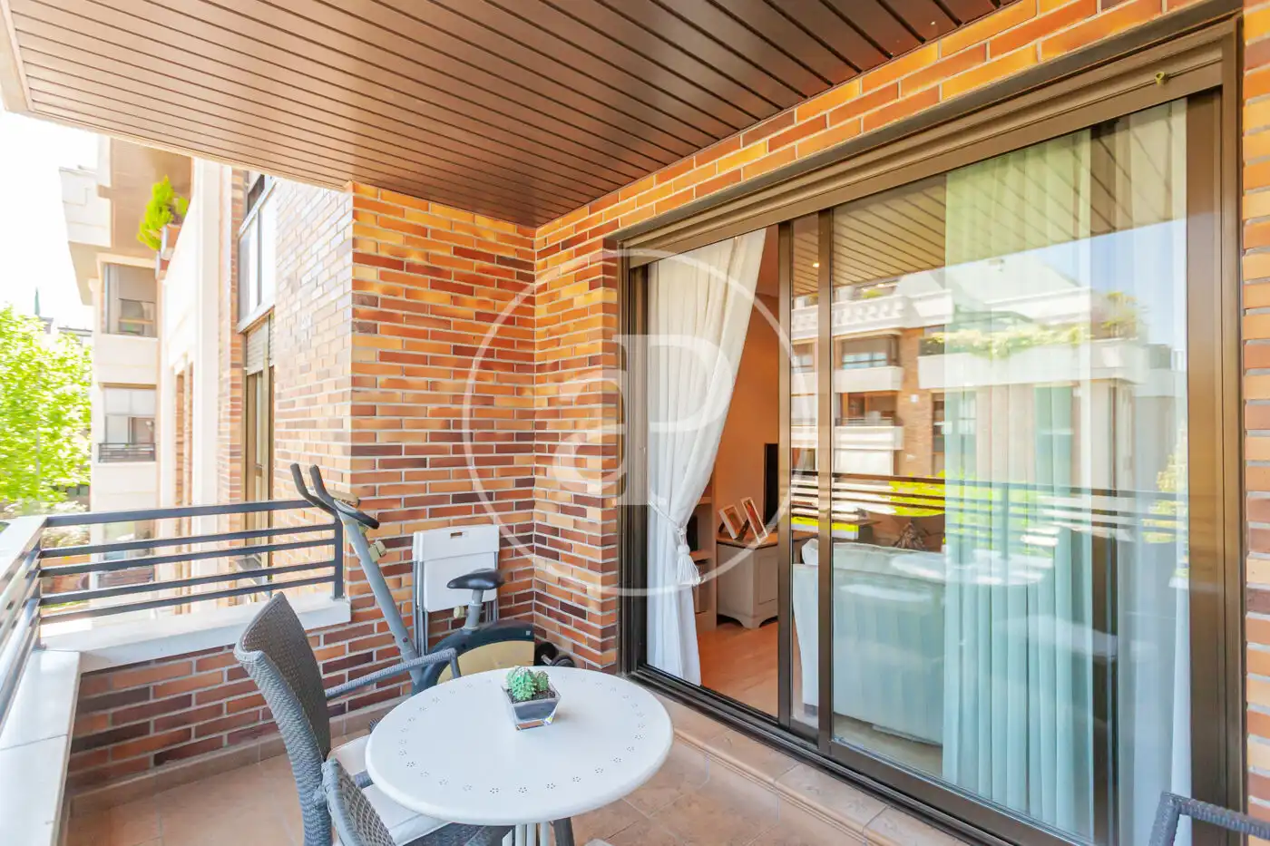 Terrasse von Wohnung zum Verkauf in Majadahonda mit Klimaanlage, Heizung und Privatgarten