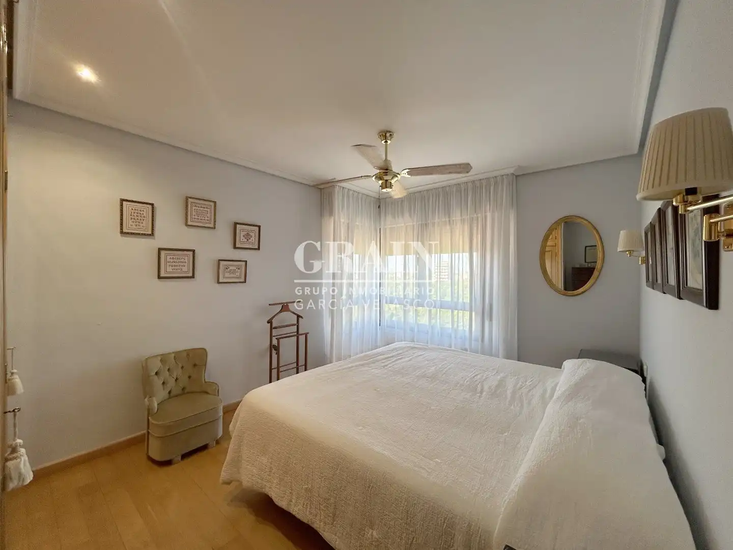 Bedroom of Flat for rent in Albacete  with Air Conditioner, Heating and Storage room