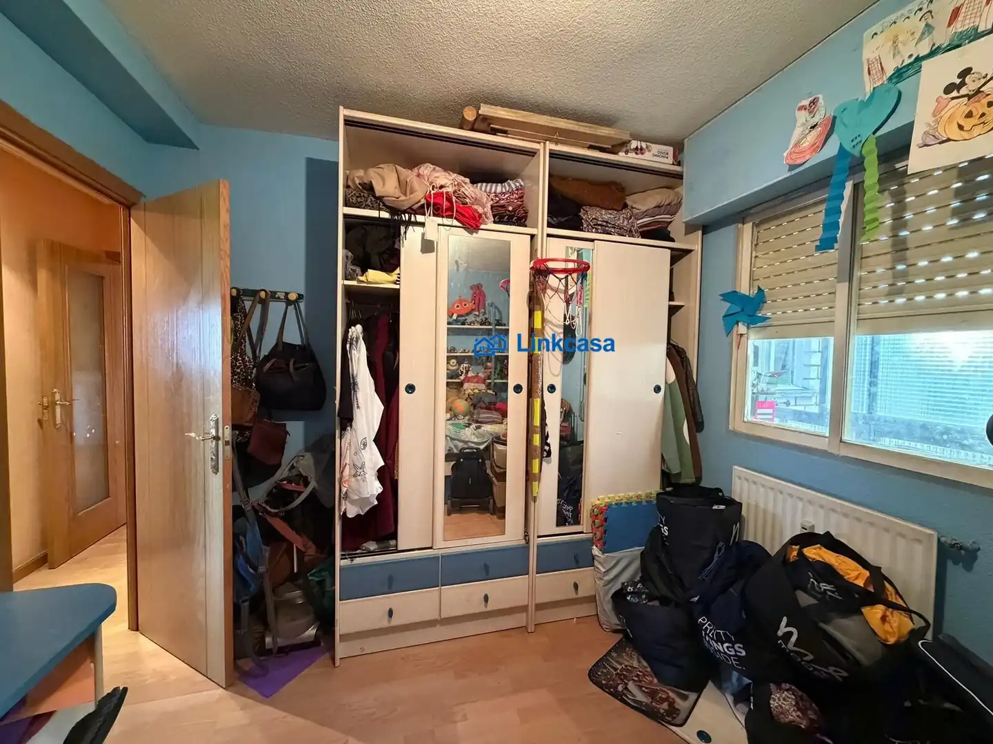 Bedroom of Flat for sale in Móstoles  with Air Conditioner, Heating and Terrace