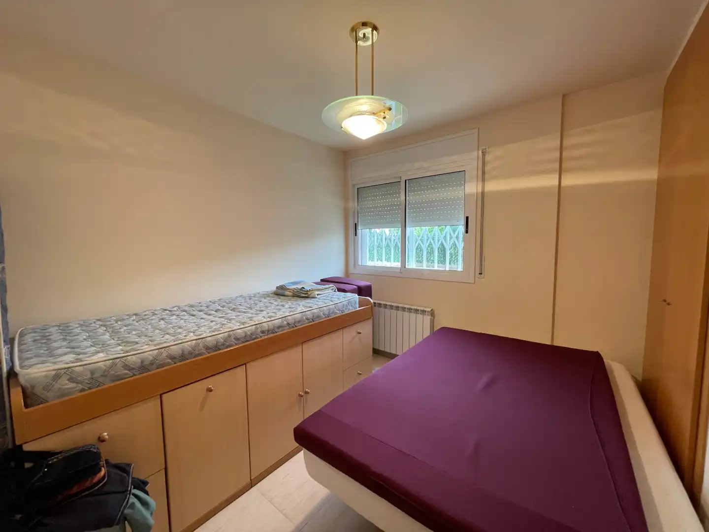 Schlafzimmer von Wohnung zum Verkauf in La Pobla de Segur mit Heizung, Privatgarten und Terrasse