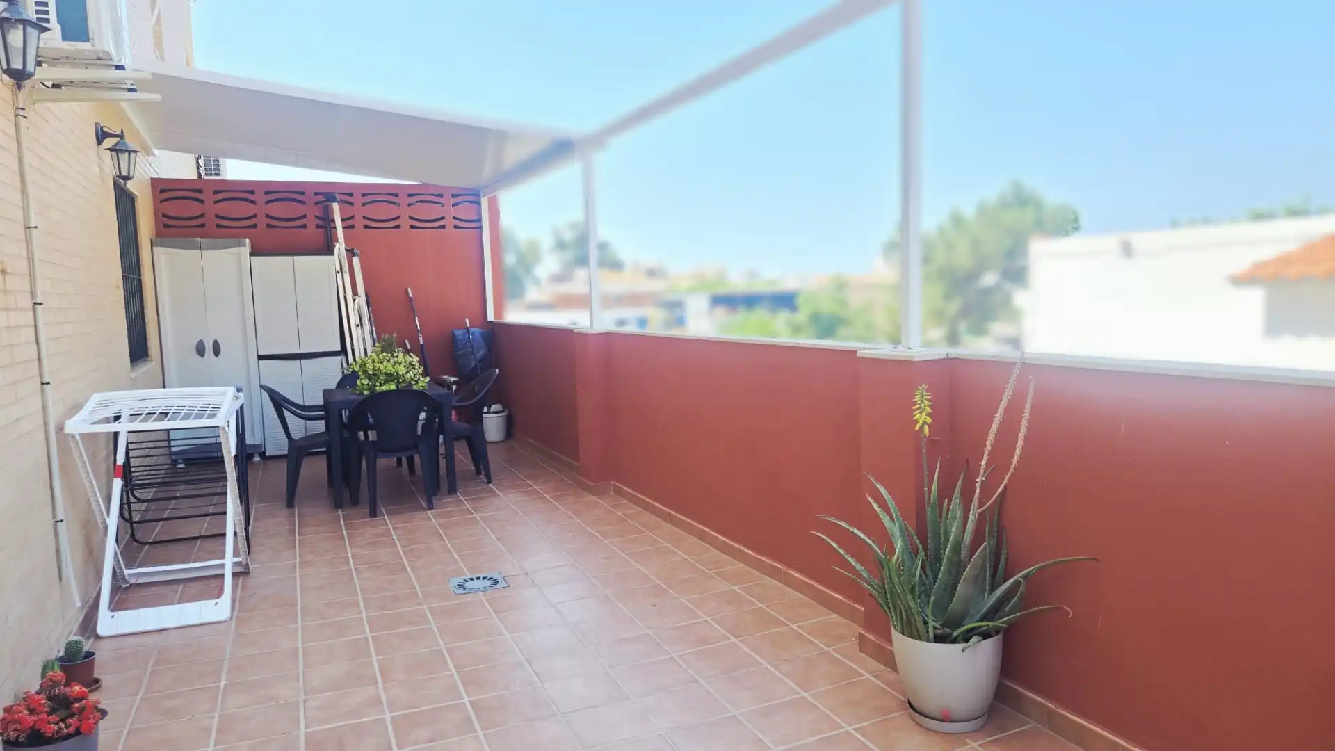 Terrace of Flat for sale in Rincón de la Victoria  with Air Conditioner, Terrace and Furnished