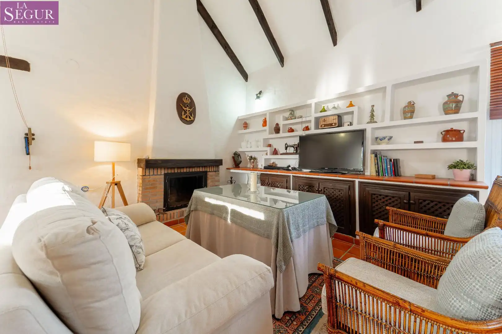 Living room of Houses for sale in Vejer de la Frontera  with Private garden, Terrace and Swimming Pool
