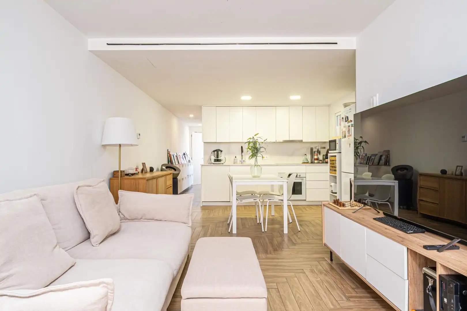 Sala d'estar de Pis en venda en  Palma de Mallorca amb Aire condicionat, Calefacció i Balcó