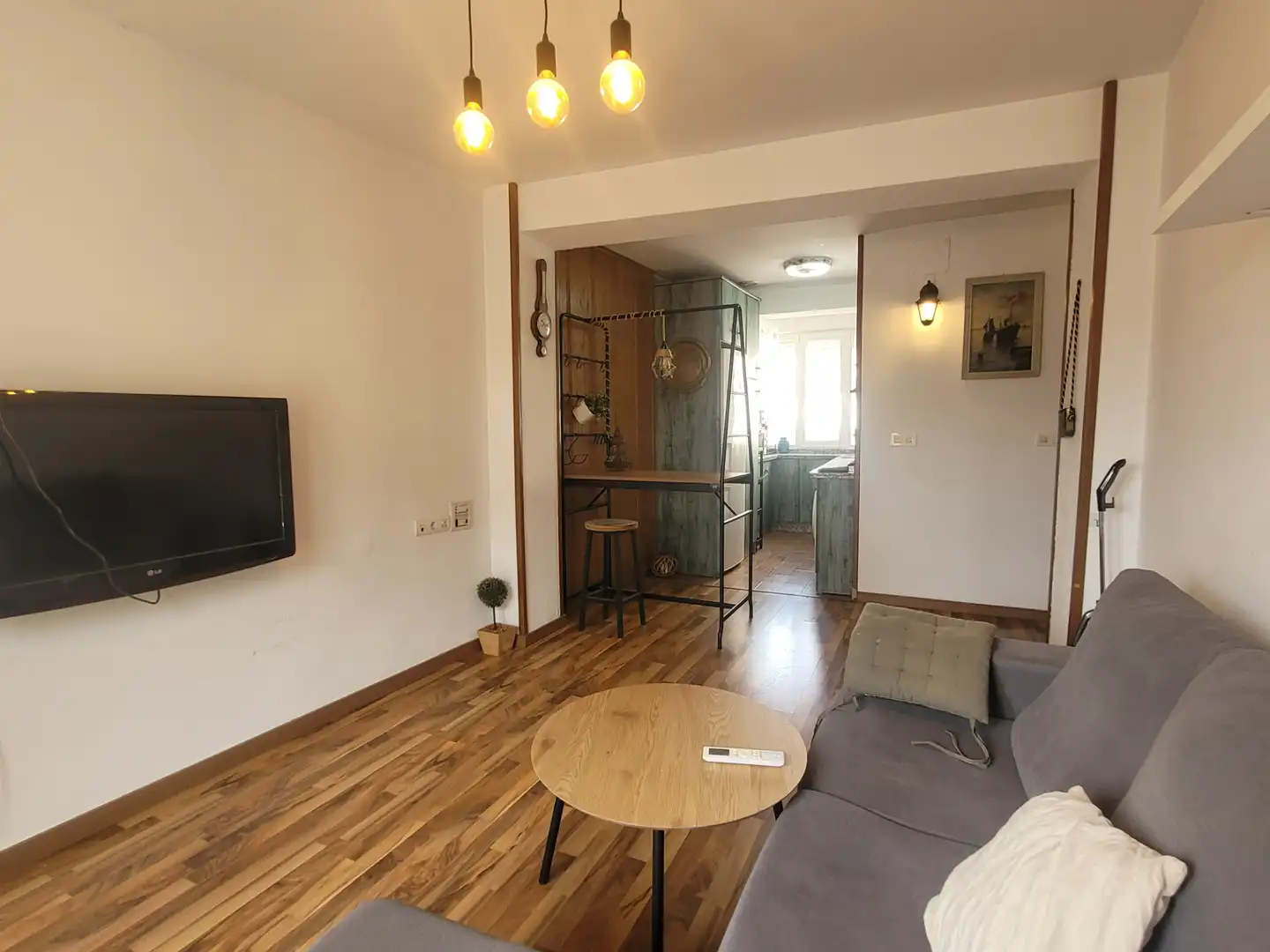 Sala de estar de Piso en venta en Maracena con Lavadora, Microondas y Balcón