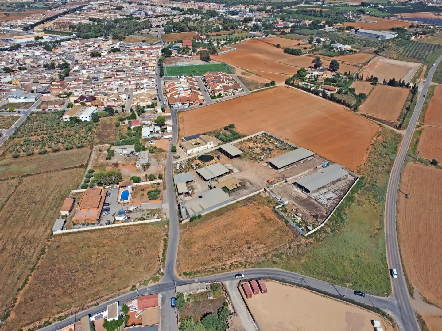 Vista exterior de Finca rústica en venda en Cartagena amb Jardí privat