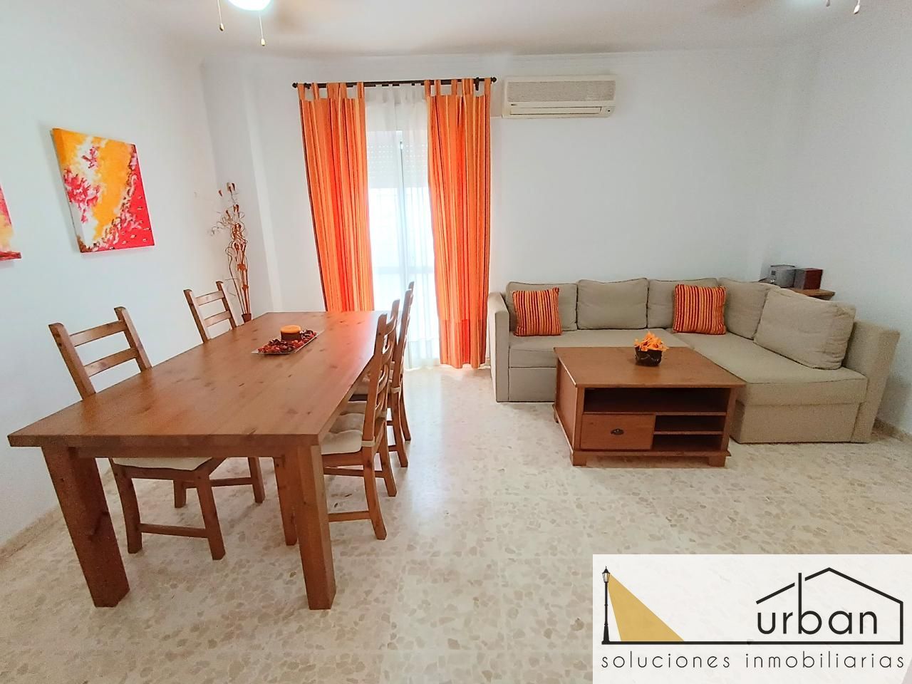 Sala de estar de Piso en venta en Chipiona con Amueblado