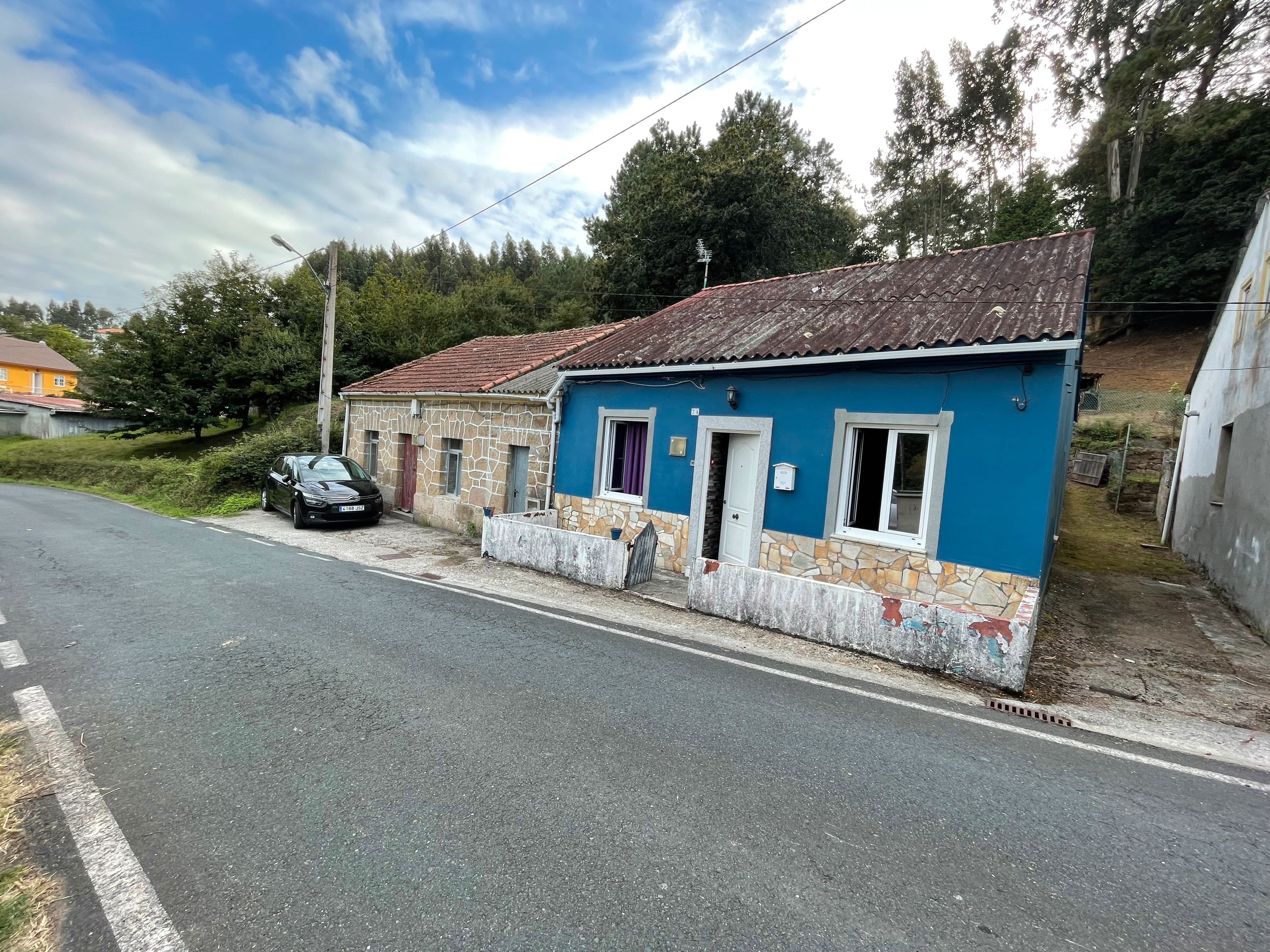 Exterior view of House or chalet for sale in Ferrol  with Private garden and Furnished