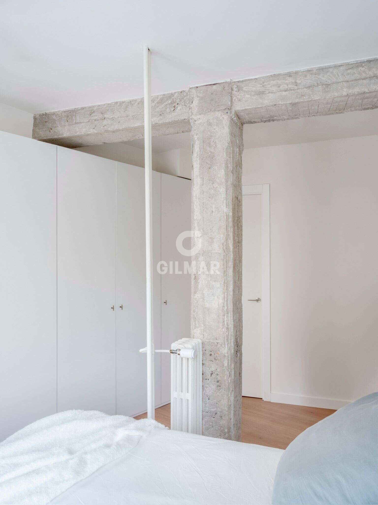 Bedroom of Flat for sale in  Madrid Capital  with Heating
