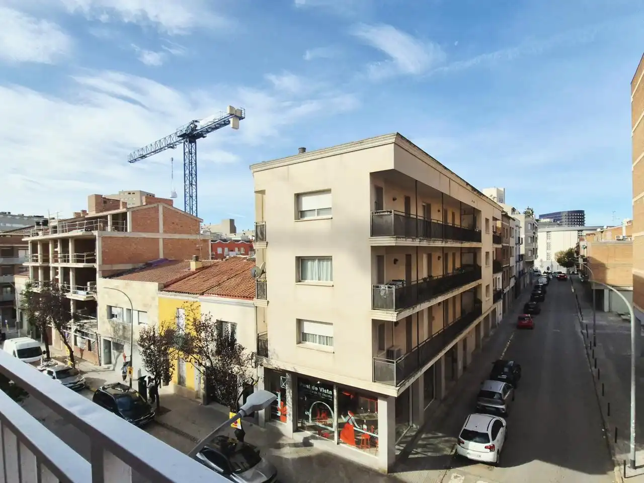 Exterior view of Flat for sale in Terrassa  with Air Conditioner, Heating and Parquet flooring
