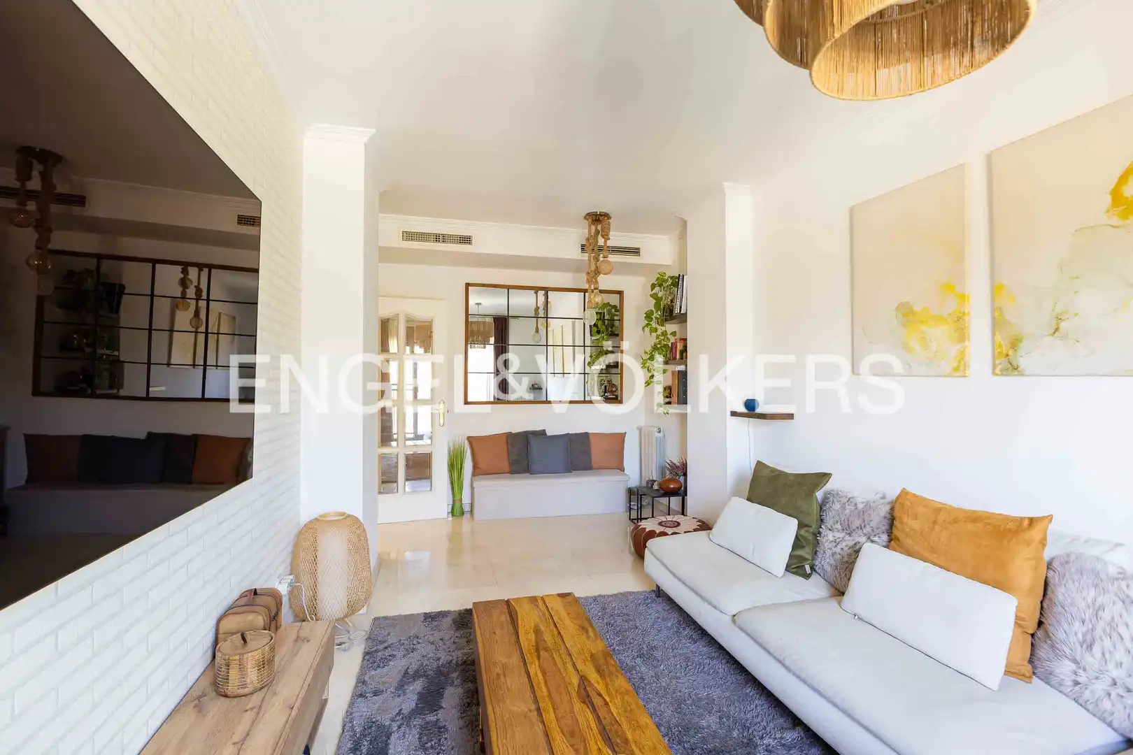 Wohnzimmer von Wohnung zum Verkauf in Madrid mit Heizung und Abstellraum