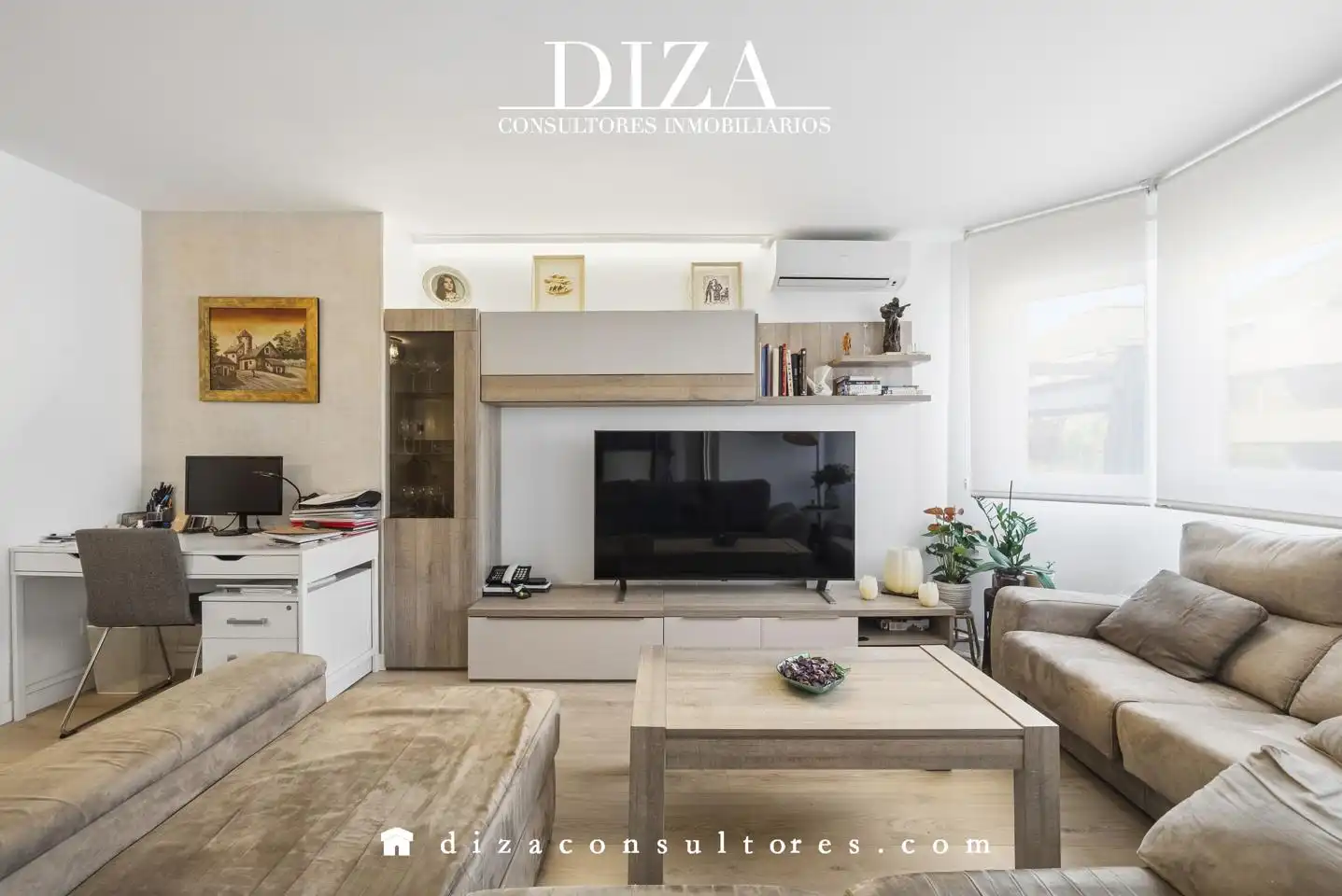 Sala d'estar de Planta baixa de lloguer en Las Rozas de Madrid amb Aire condicionat, Calefacció i Terrassa