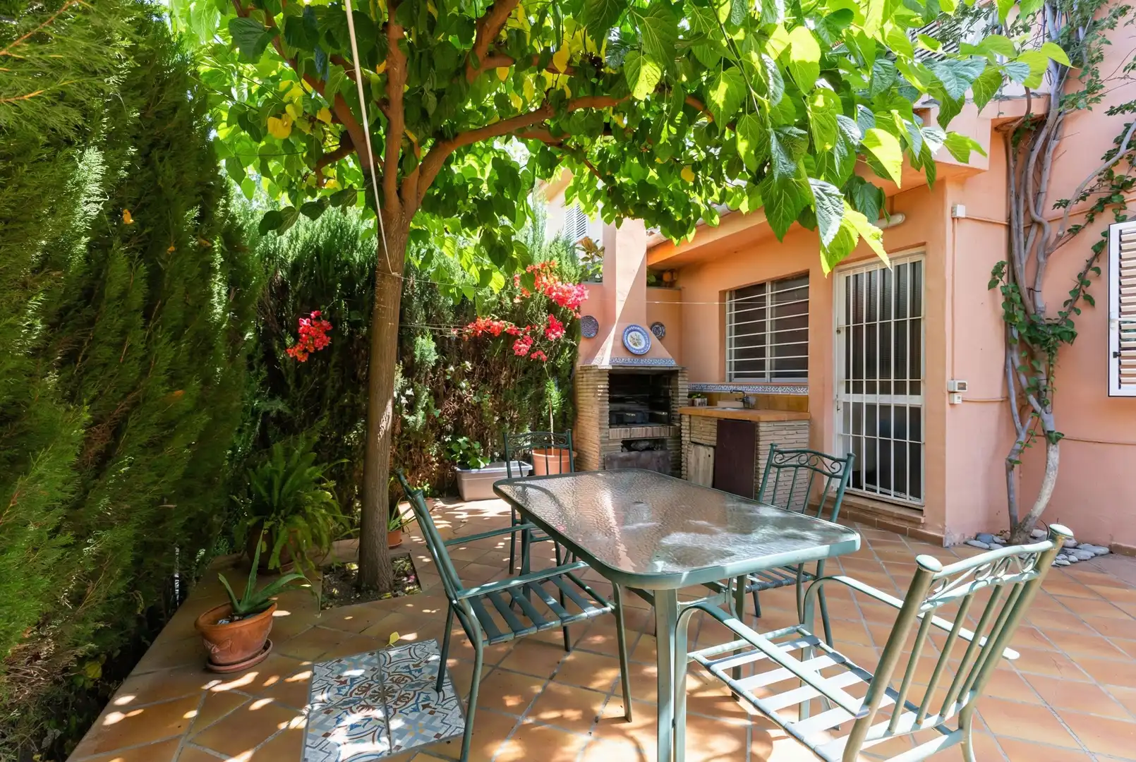 Terraza de Casa o chalet en venta en Castellón de la Plana / Castelló de la Plana con Aire acondicionado, Calefacción y Jardín privado