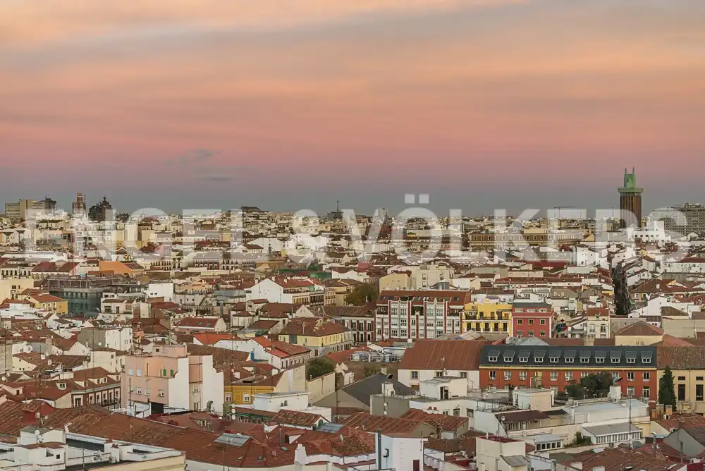 Vista exterior de Piso de alquiler en Madrid con Aire acondicionado, Calefacción y Amueblado