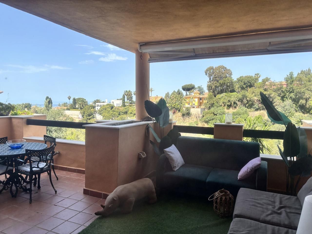 Terrassa de Apartament en venda en Marbella amb Aire condicionat, Terrassa i Traster